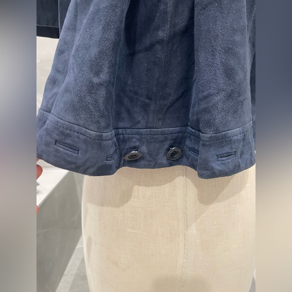 SEE BY CHLOE BLUE LEATHER JACKET - Picture 8 of 15